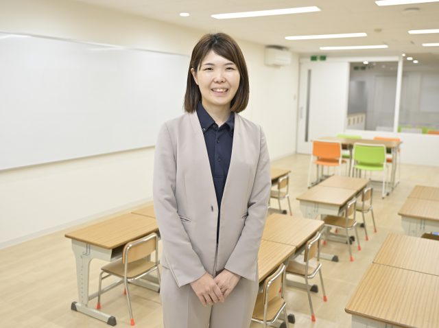 ほほえむ（株）NSGアカデミーの青木里佳さん